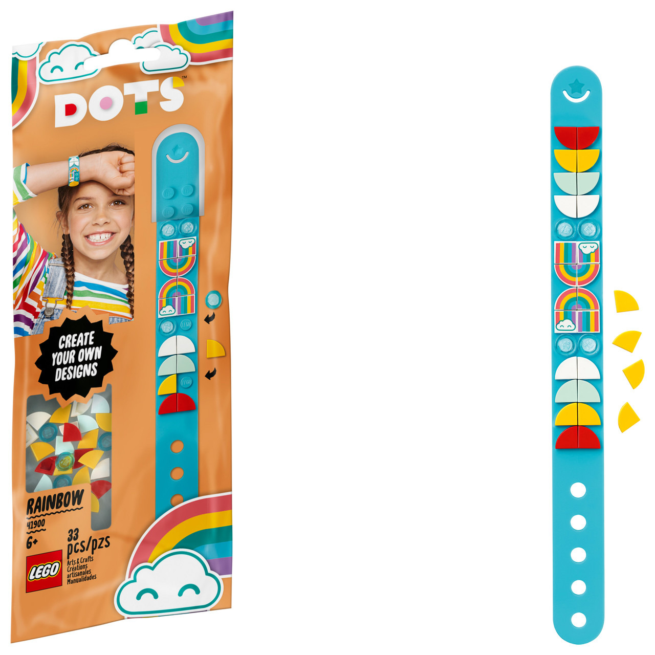 LEGO DOTS Rainbow Bracelet 41900 Mobile Advance